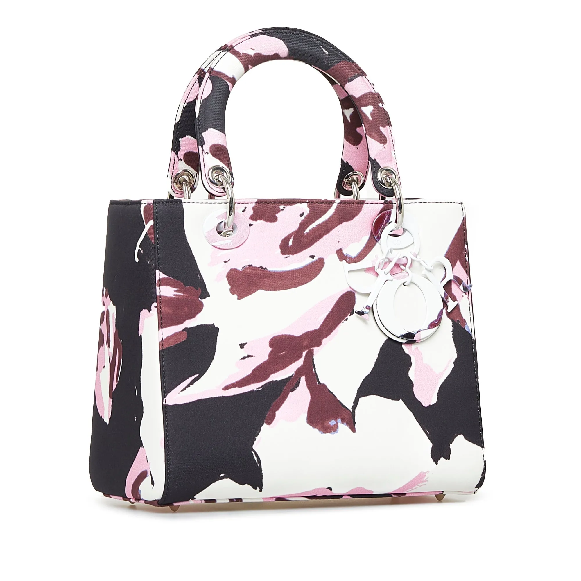 Dior Lady Dior Medium Multicolor Floral Graffiti