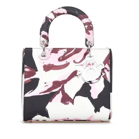 Dior Lady Dior Medium Multicolor Floral Graffiti