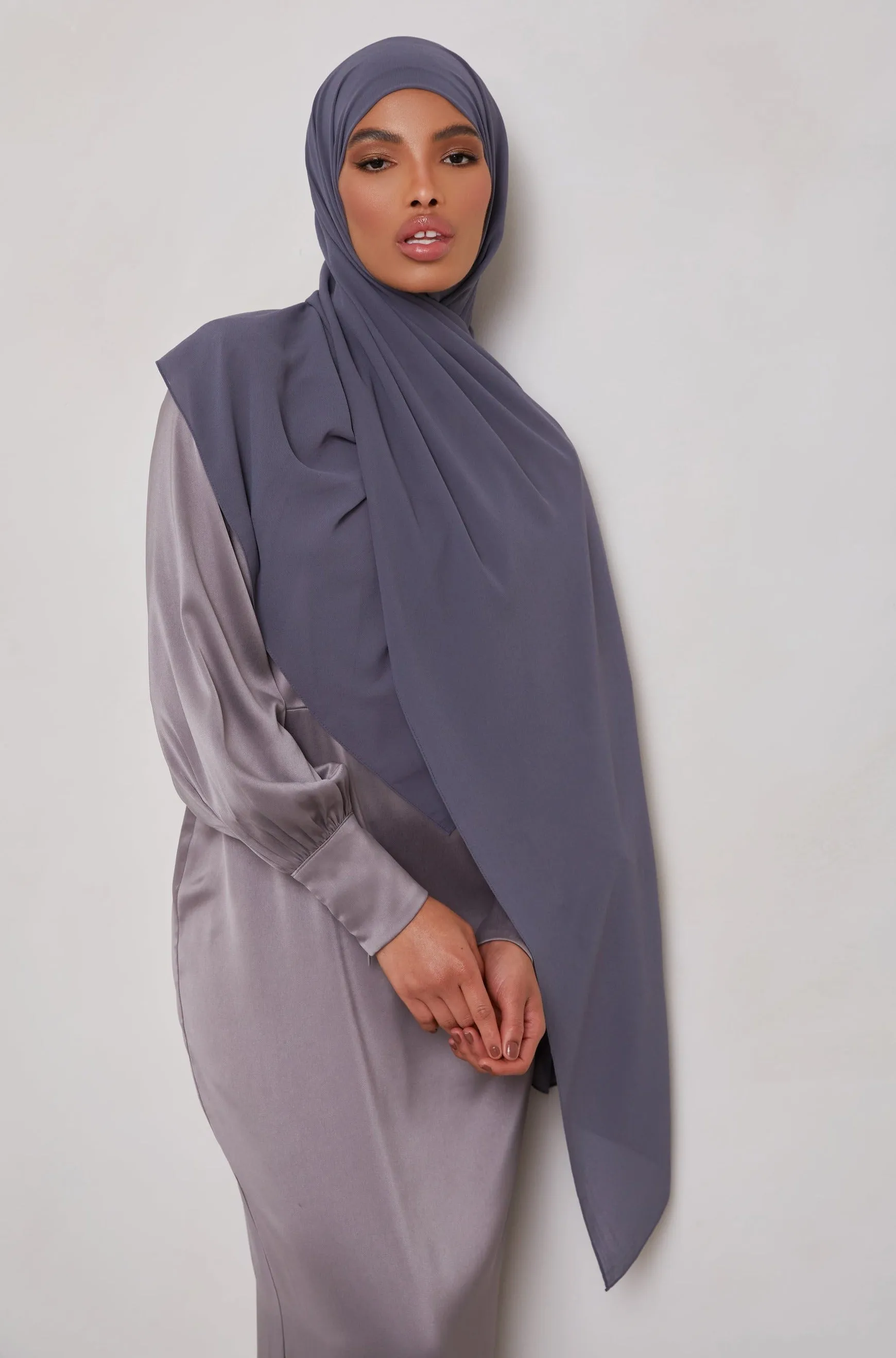 Essential Chiffon Hijab - Kohl