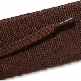 Fashion Athletic Flat Laces - Brown (2 Pair Pack) Shoelaces