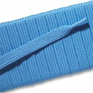 Fashion Athletic Flat Laces - Light Blue (2 Pair Pack) Shoelaces