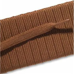 Fashion Athletic Flat Laces - Light Brown (2 Pair Pack) Shoelaces