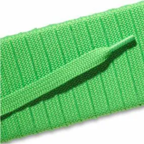 Fashion Athletic Flat Laces - Neon Green (2 Pair Pack) Shoelaces