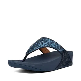 FitFlop Lulu Glitter Sandals - Midnight Navy