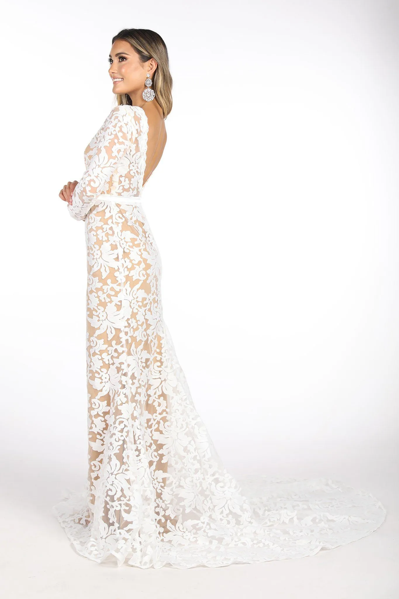 Frances Long Sleeve Gown