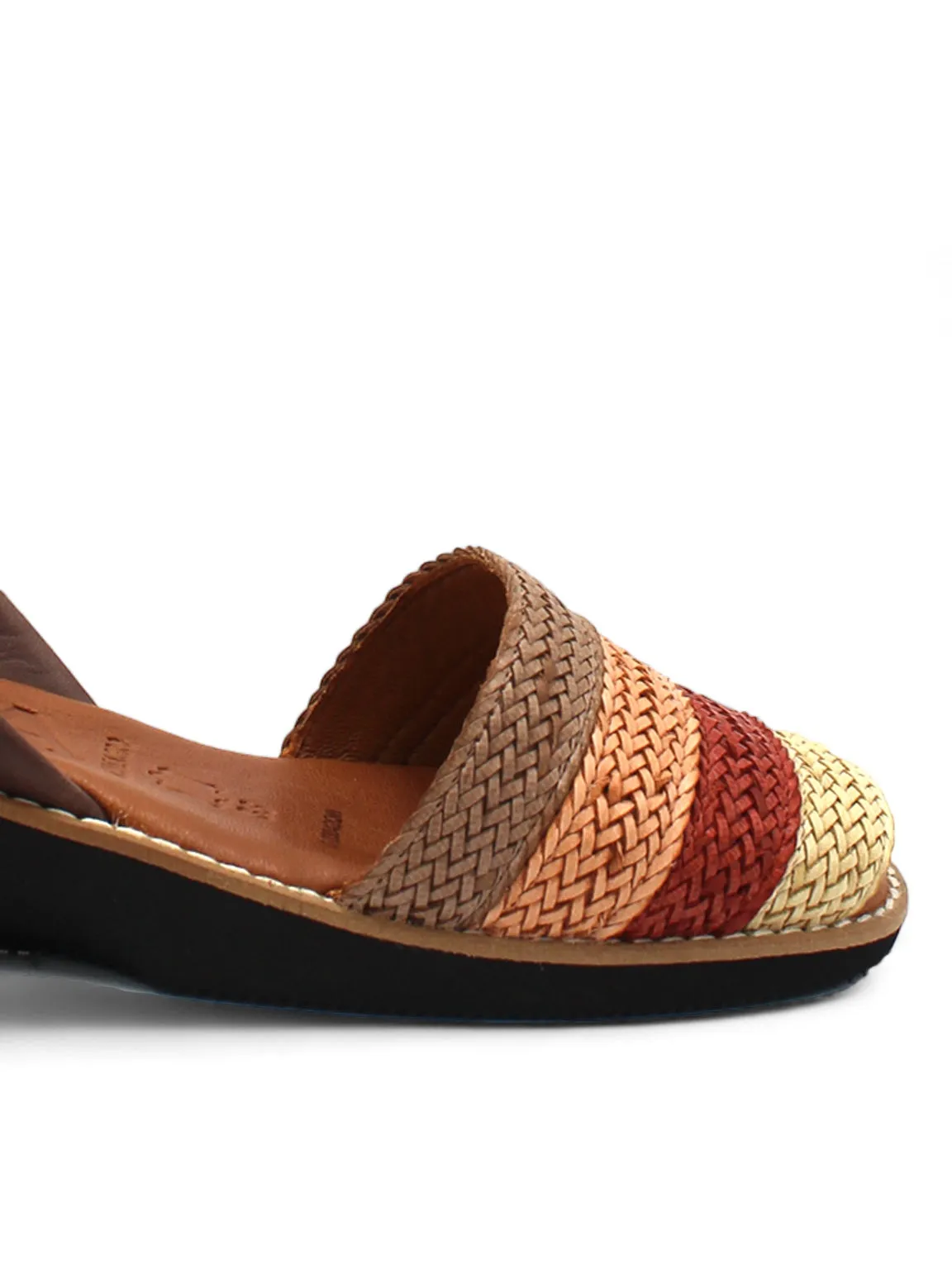 Galdana Woven Multi-colour Wedges