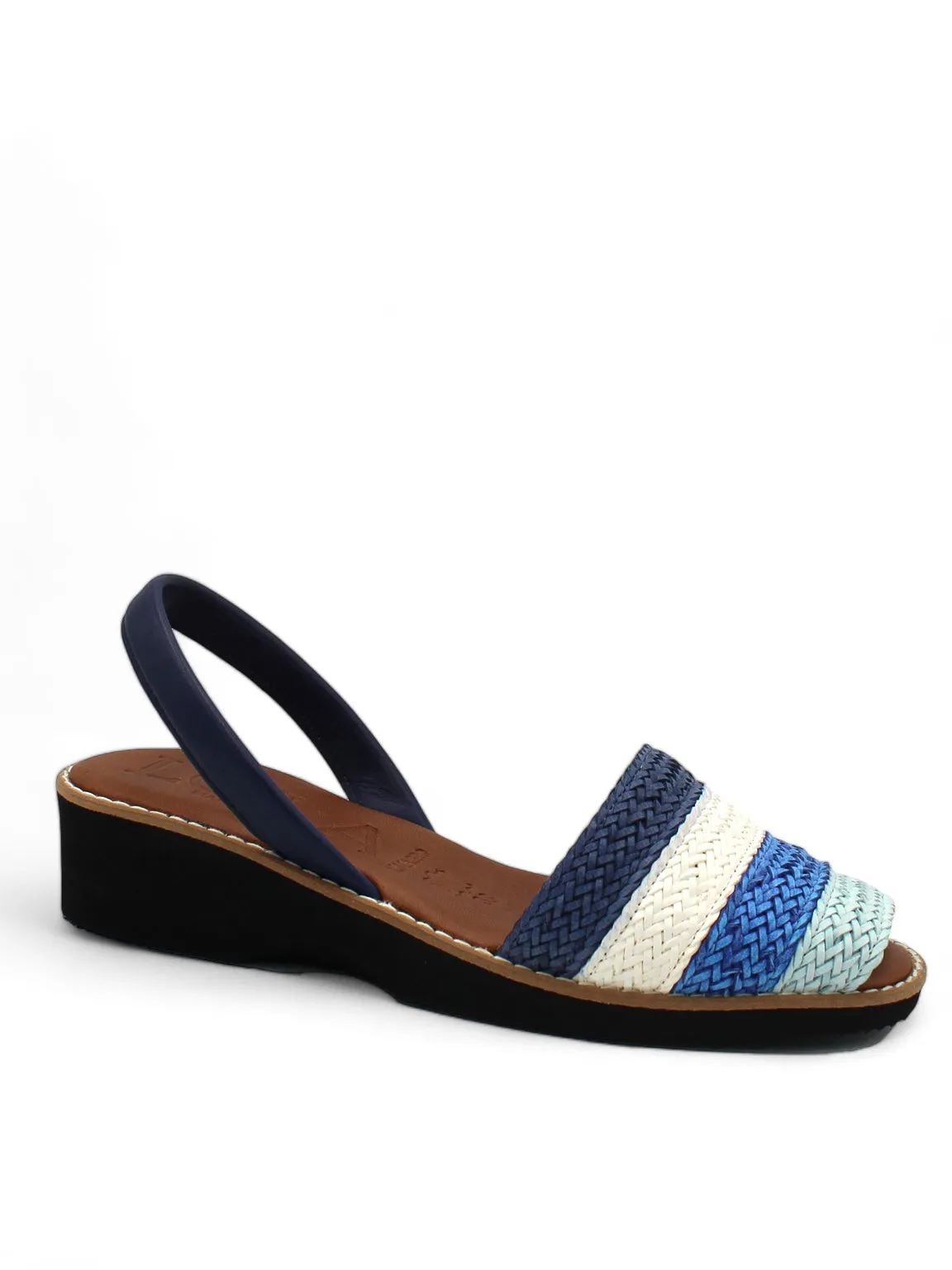 Galdana Woven Multi-colour Wedges