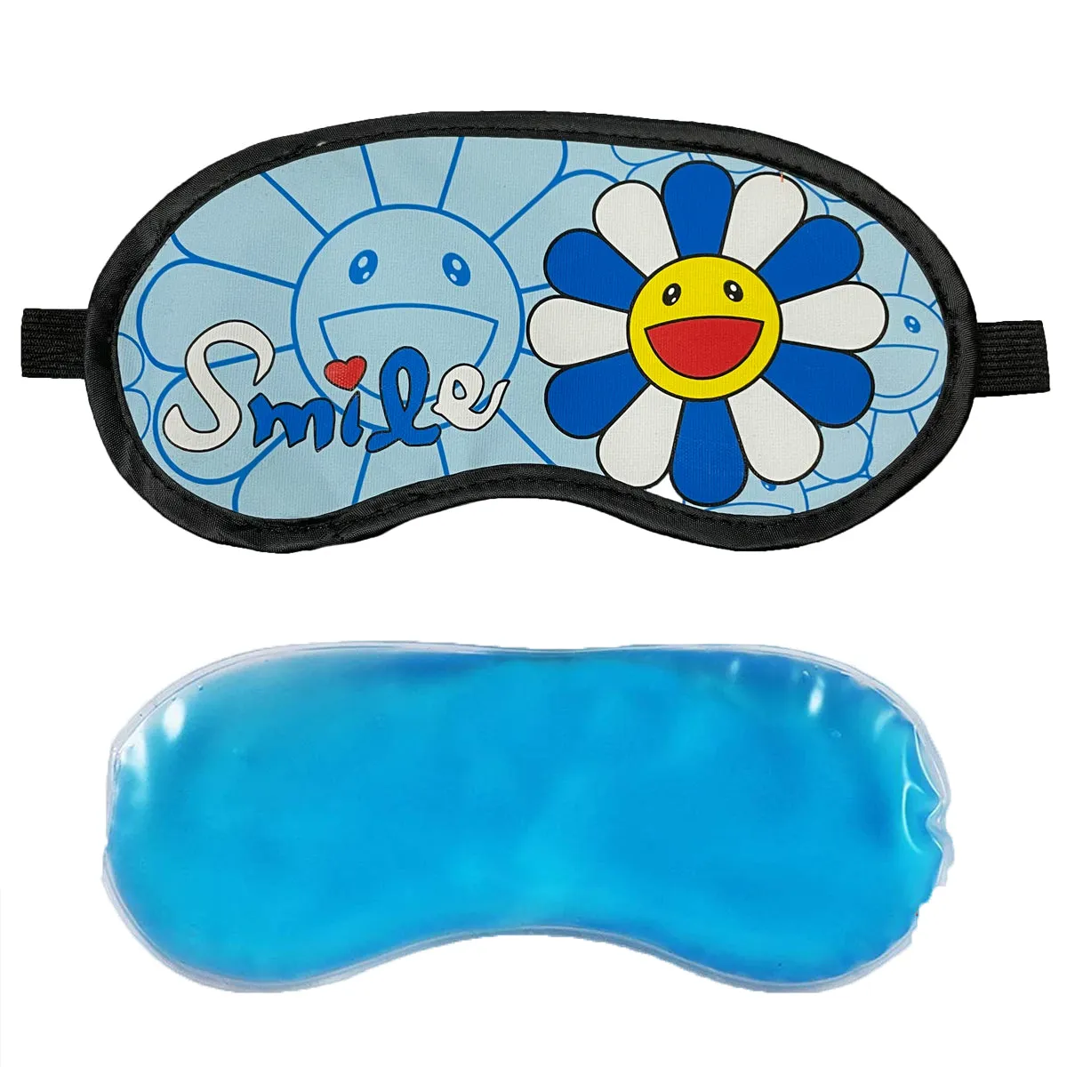 Gel Eye Mask - Flower Smiley