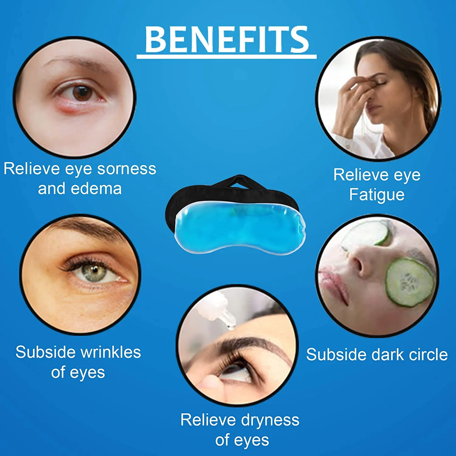 Gel Eye Mask - Summer