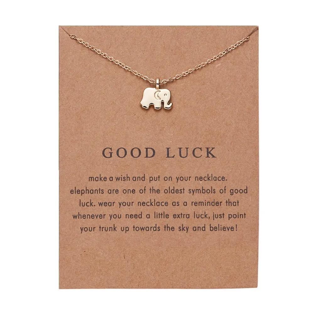 Good Luck Pendant - Gold