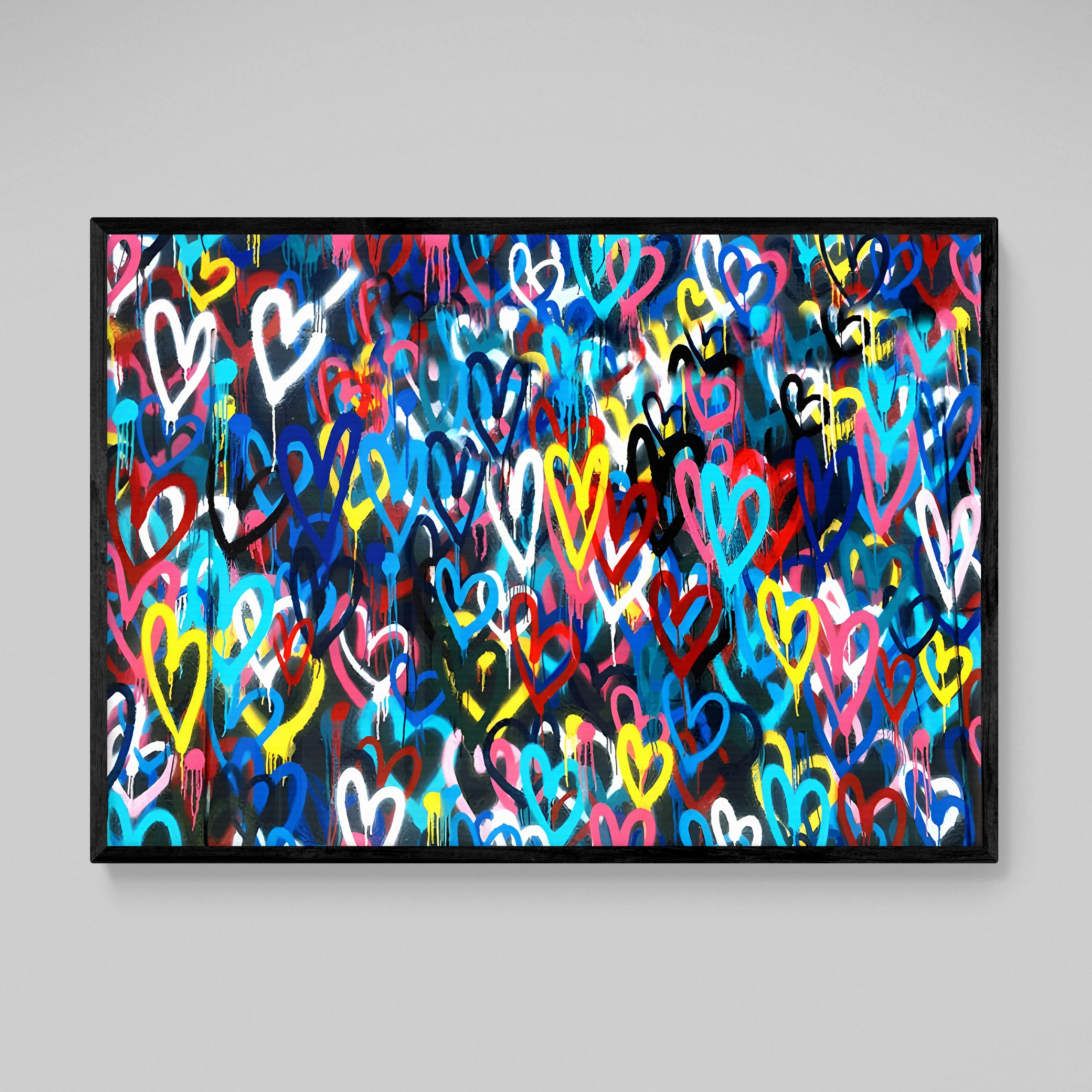 Graffiti Pop Art Canvas