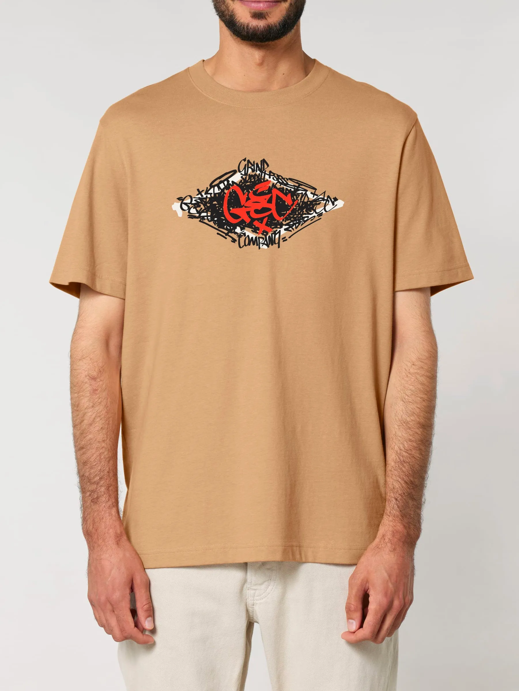 Grind Supply Co - 3 Colour Handstyles Tee  - Autumn Pre Order