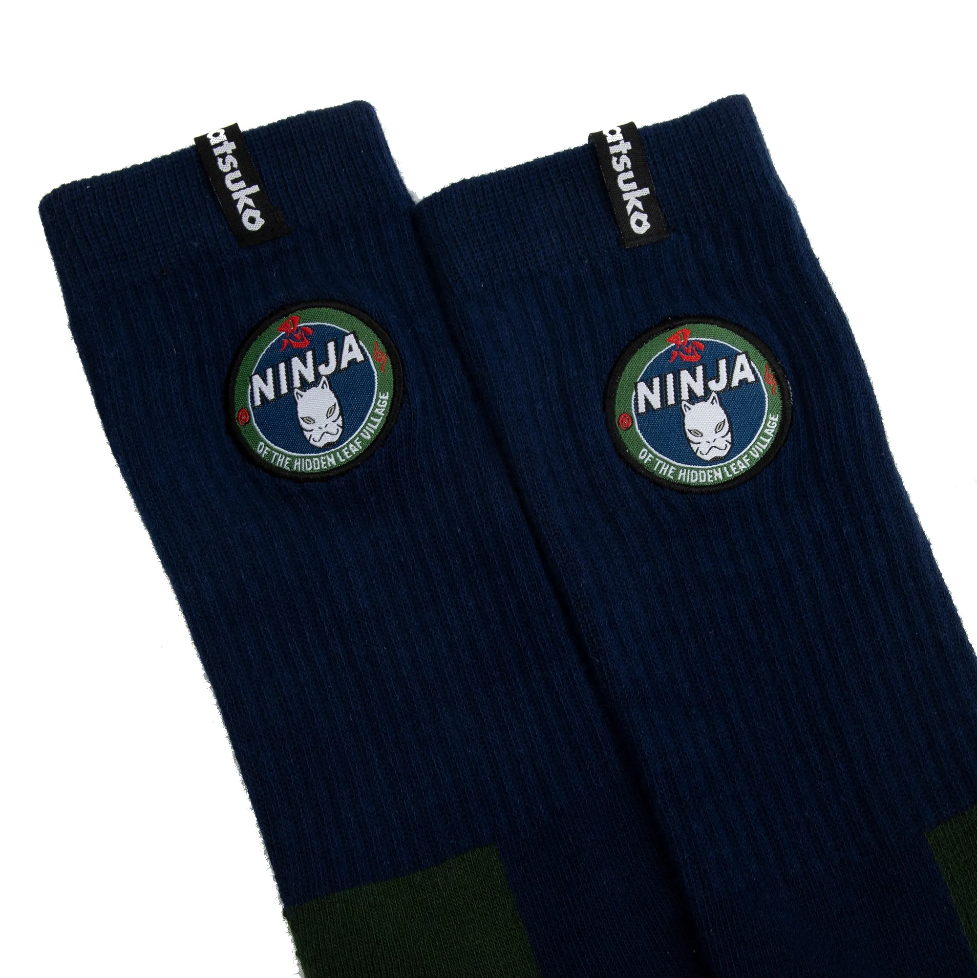 Hidden Leaf Village Athletic Crew Socks