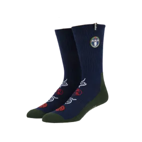 Hidden Leaf Village Athletic Crew Socks