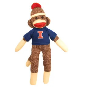 Illinois Fighting Illini 20" Sock Monkey