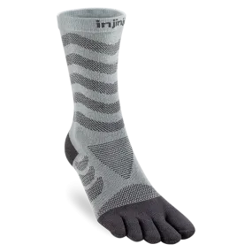 Injinji Women's Ultra Run Crew socks with coolmax