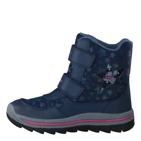 J Overland B Girl AB Navy/Fuchsia