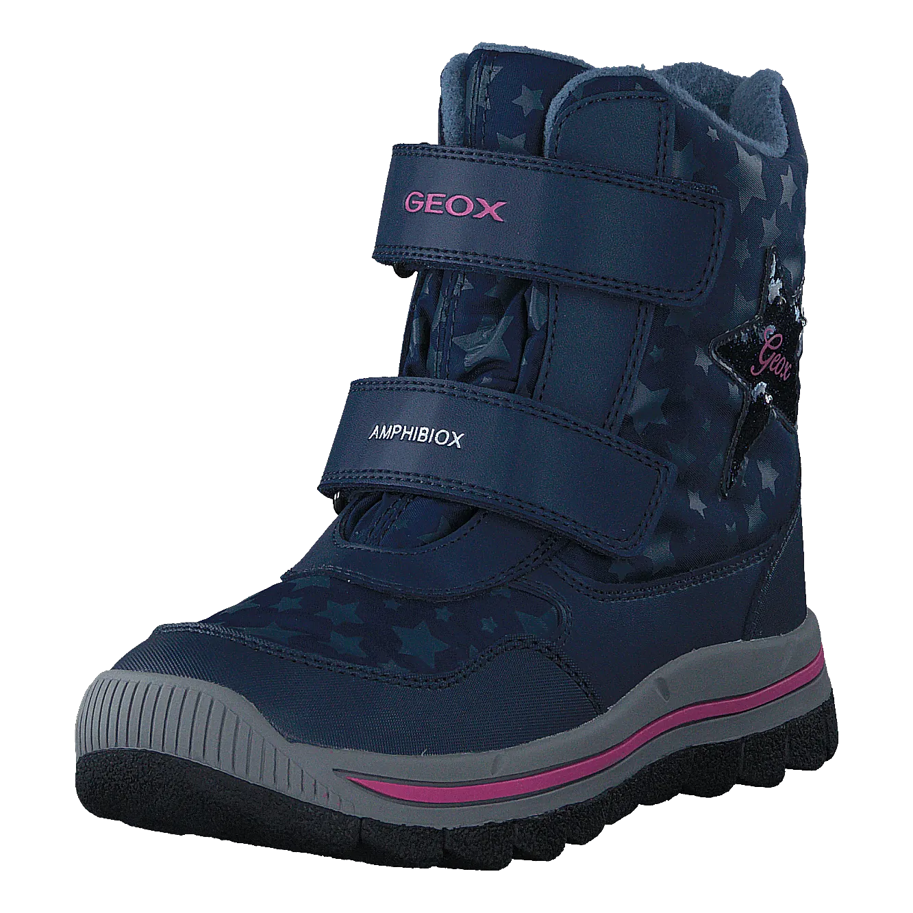 J Overland B Girl AB Navy/Fuchsia