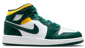 JORDAN 1 MID NOBLE GREEN (GS)