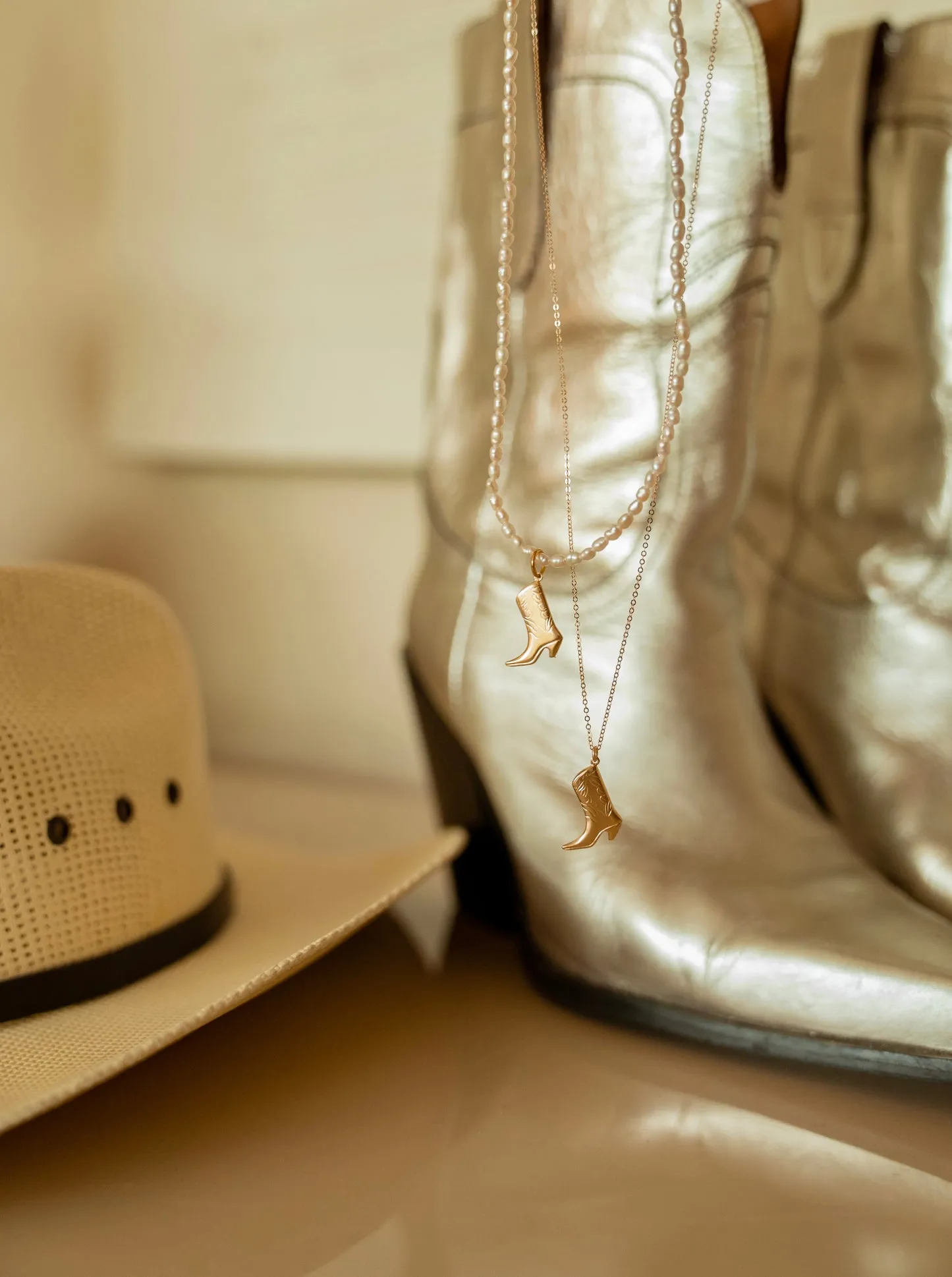 Large Howdy Necklace