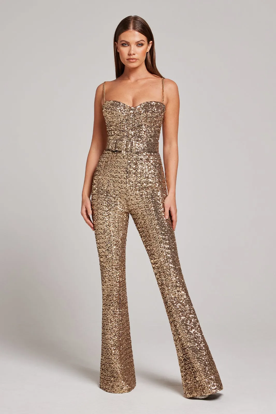 Lucinda Gold Jumpsuit