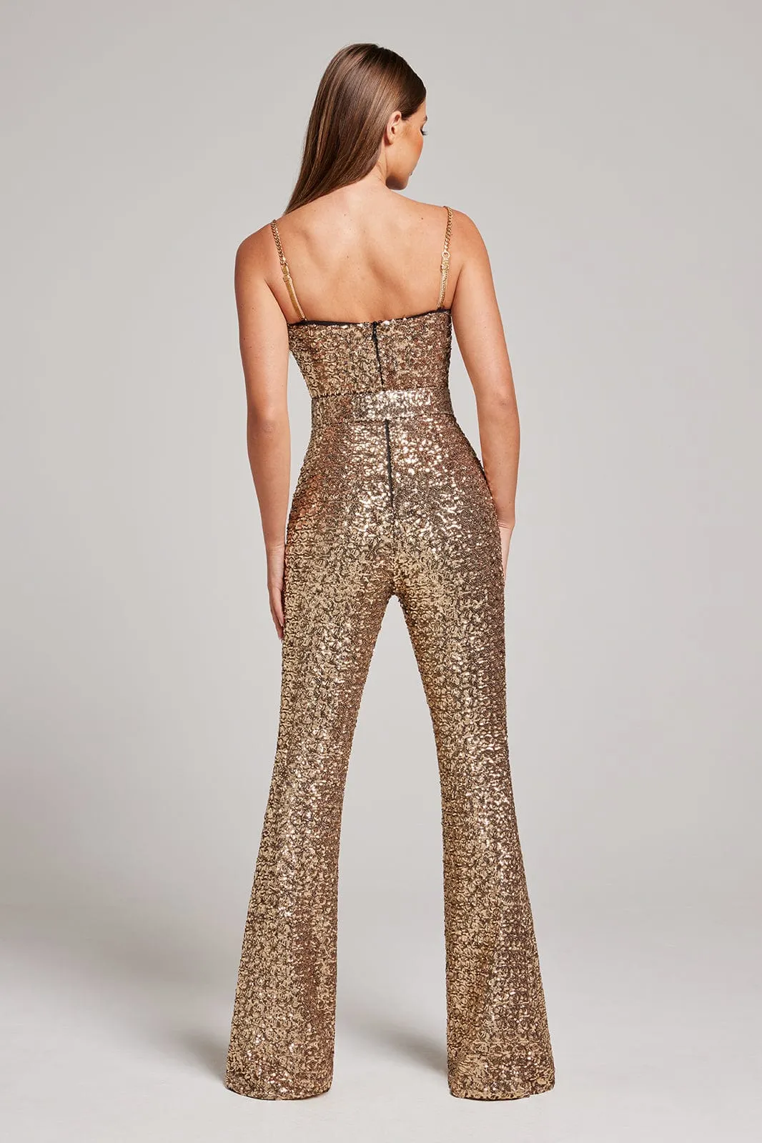 Lucinda Gold Jumpsuit