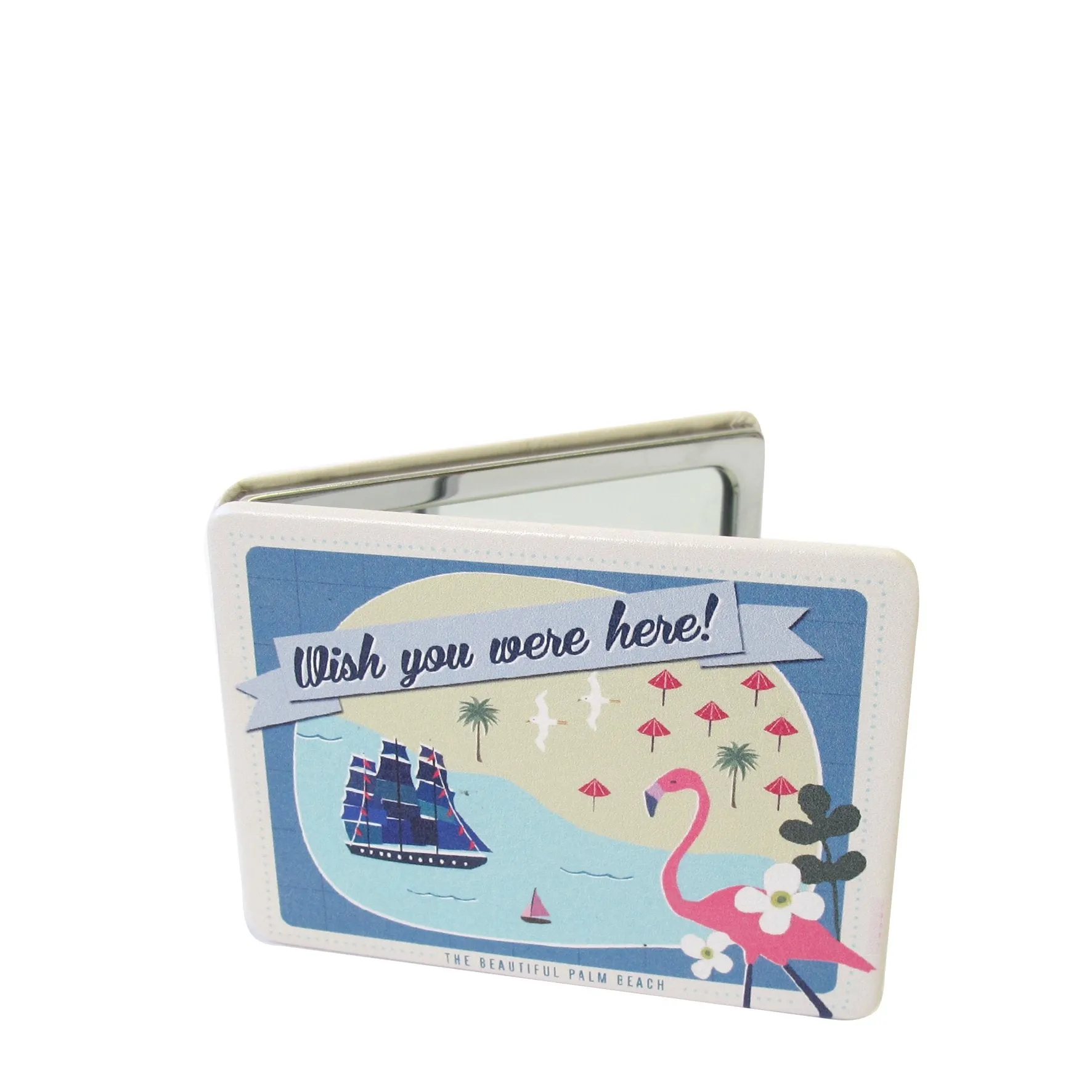 Memento Beach Compact Mirror