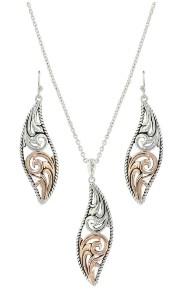 Montana Silversmith Meet at the Gates Filigree Jewelry Set - In Stock