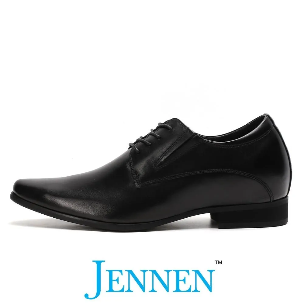 Mr. Parkinson Black 8cm | 3.2 inches Taller Wedding Shoes Men