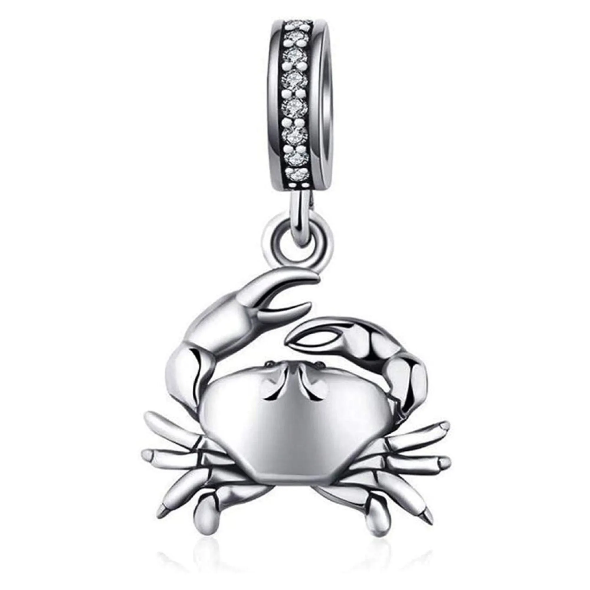 Ocean Crab Dangle Pendant Charm