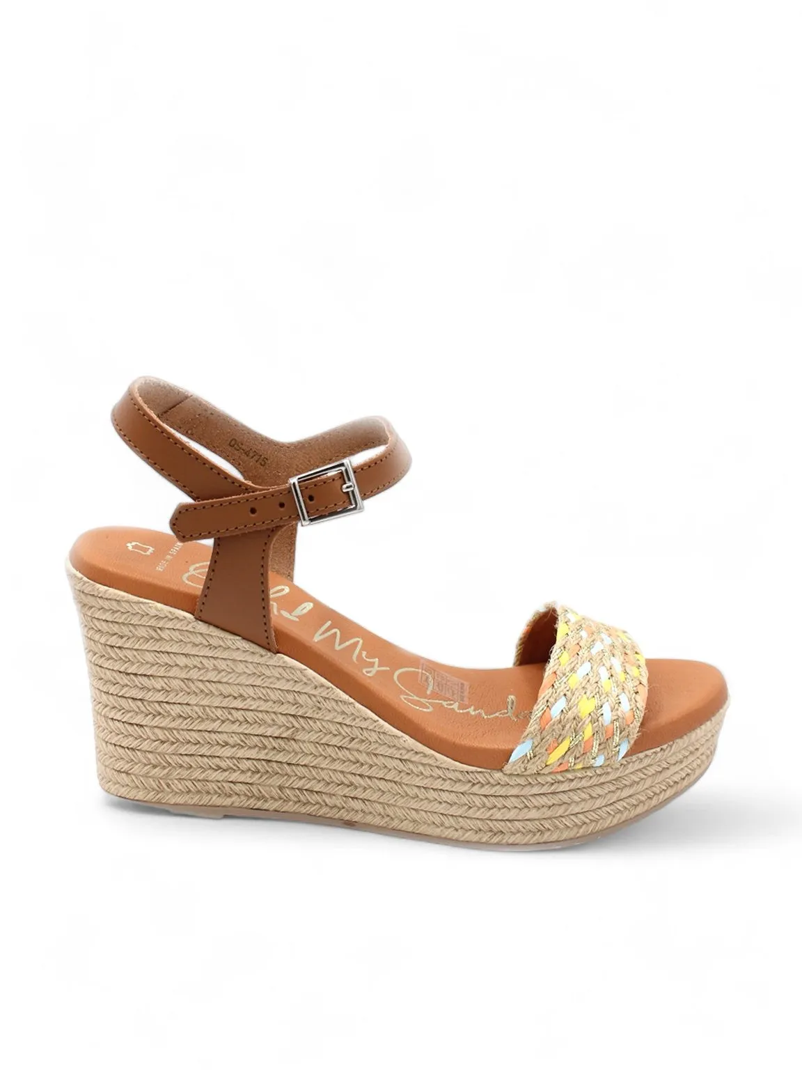 Oh! Straw Straps Wedges