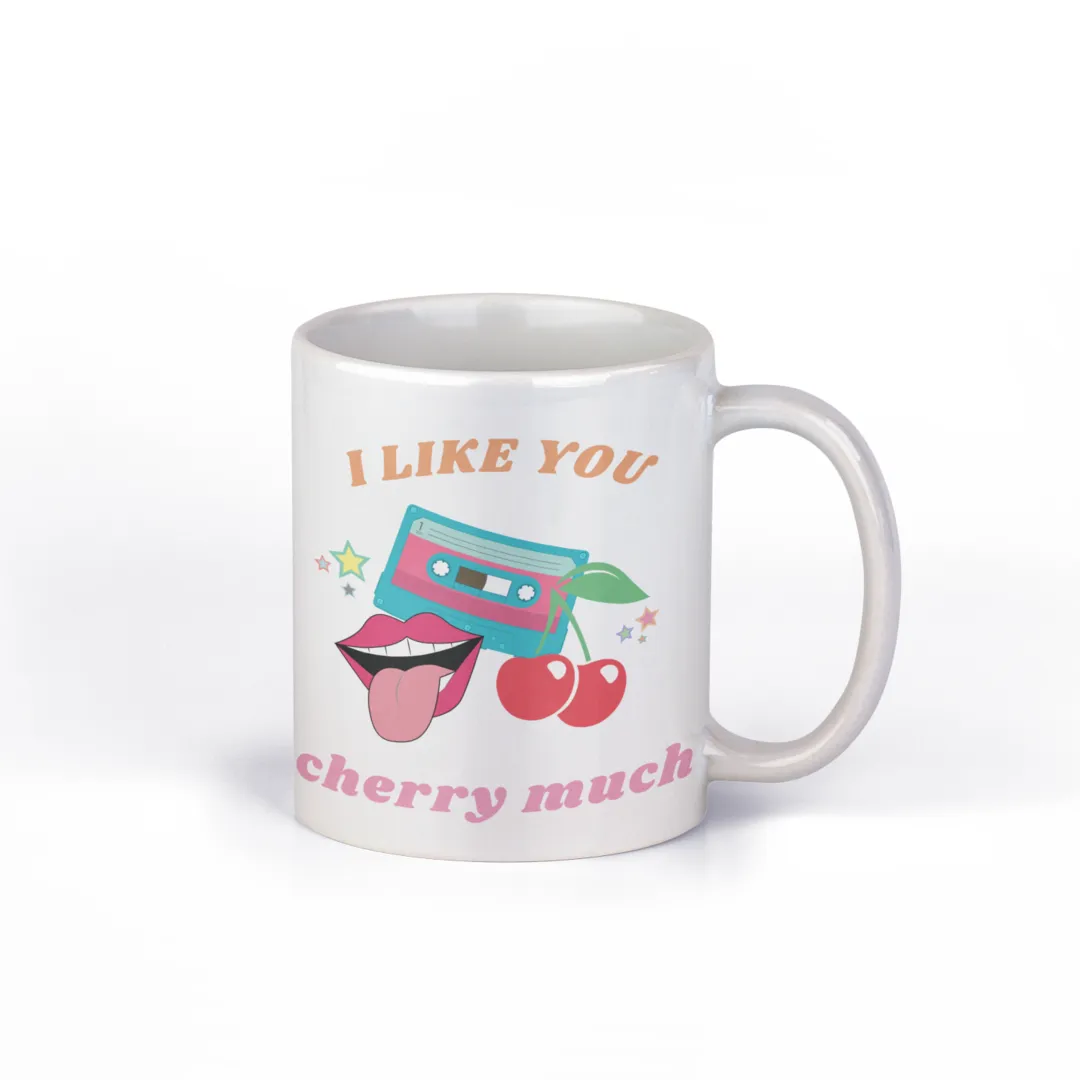 Personalized Coffee Mug - Like You Cherry Much - 325ml