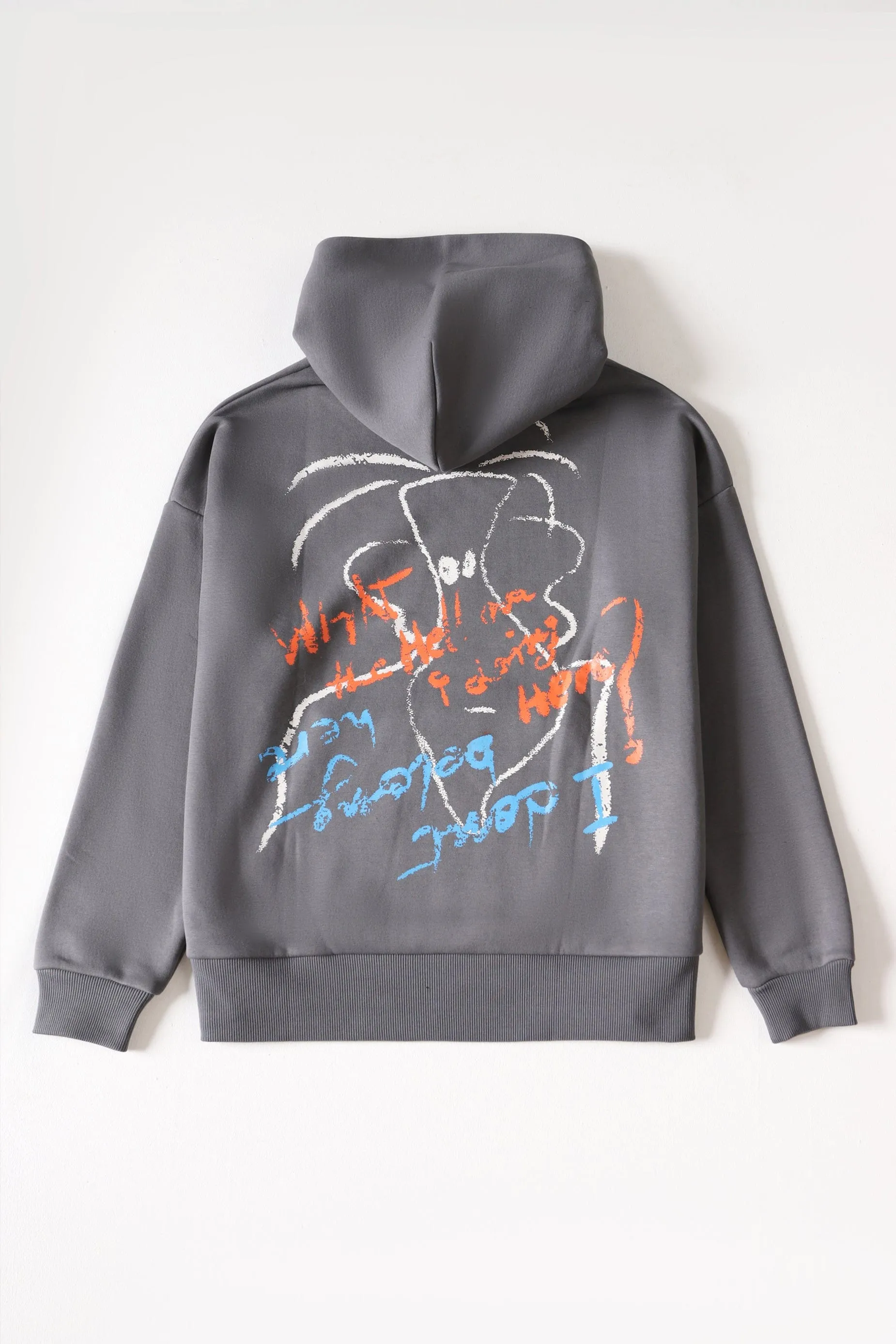 "MEIN KON HOON" SPACE GREEY HOODIE