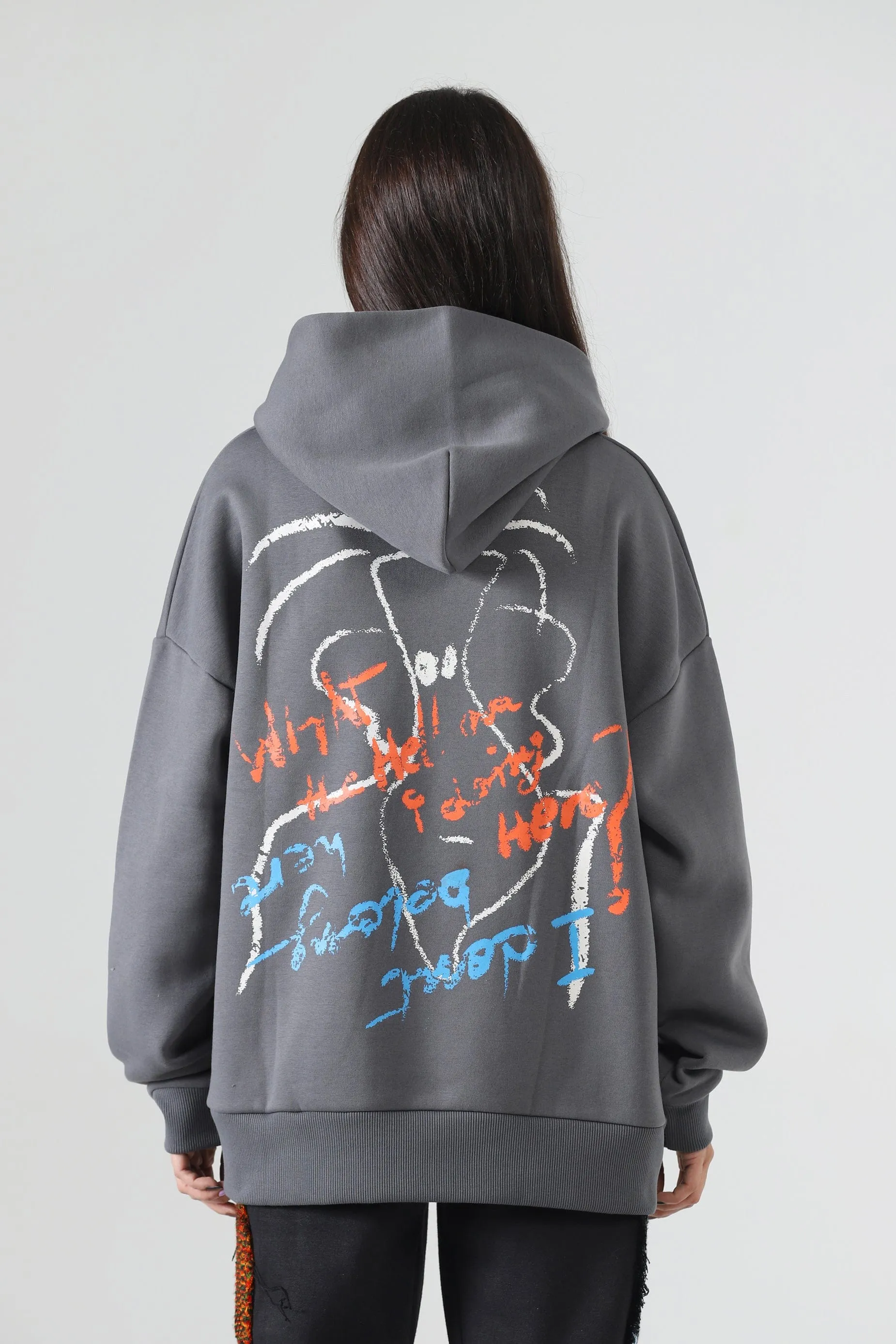 "MEIN KON HOON" SPACE GREEY HOODIE