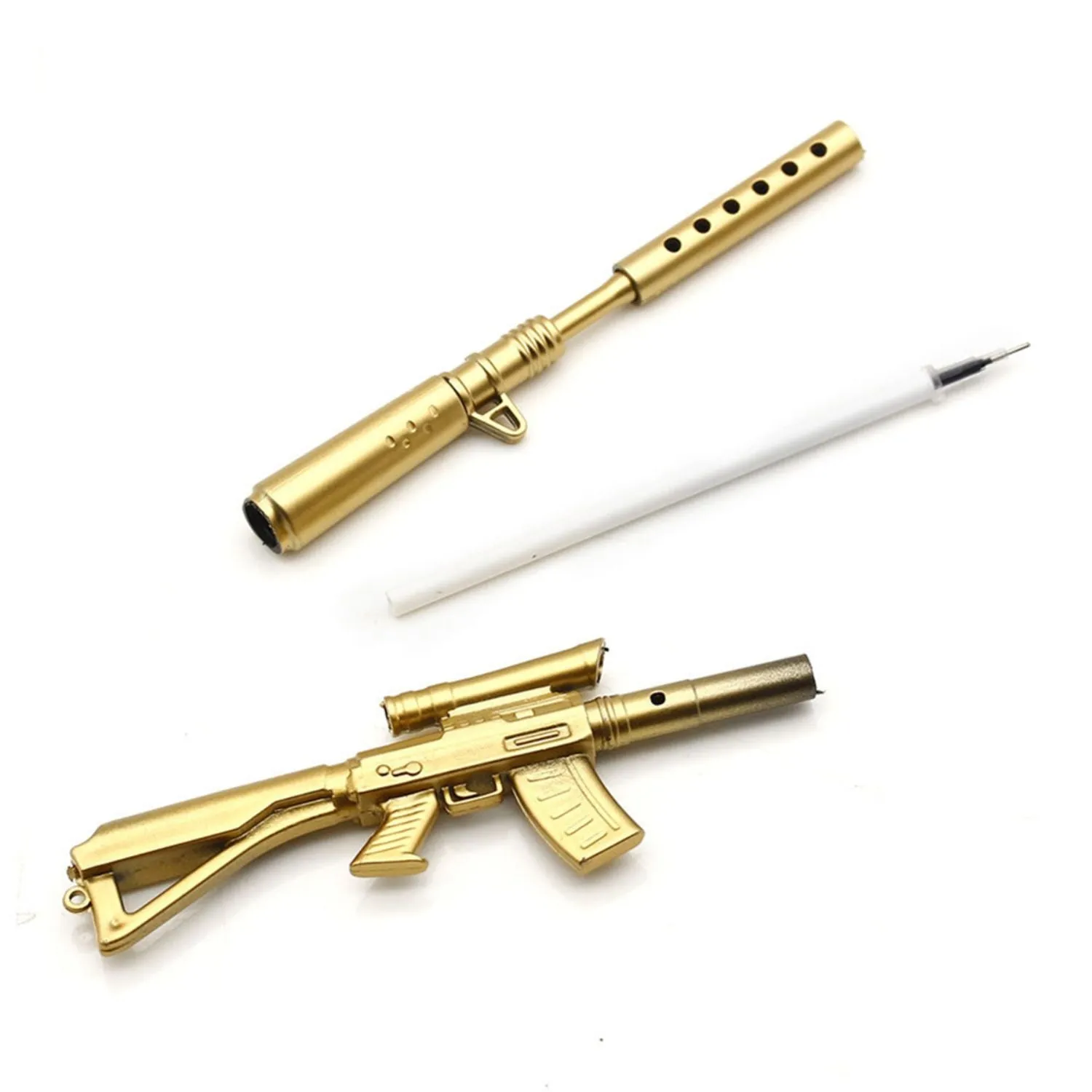 Rifle Gun Pen - Gold