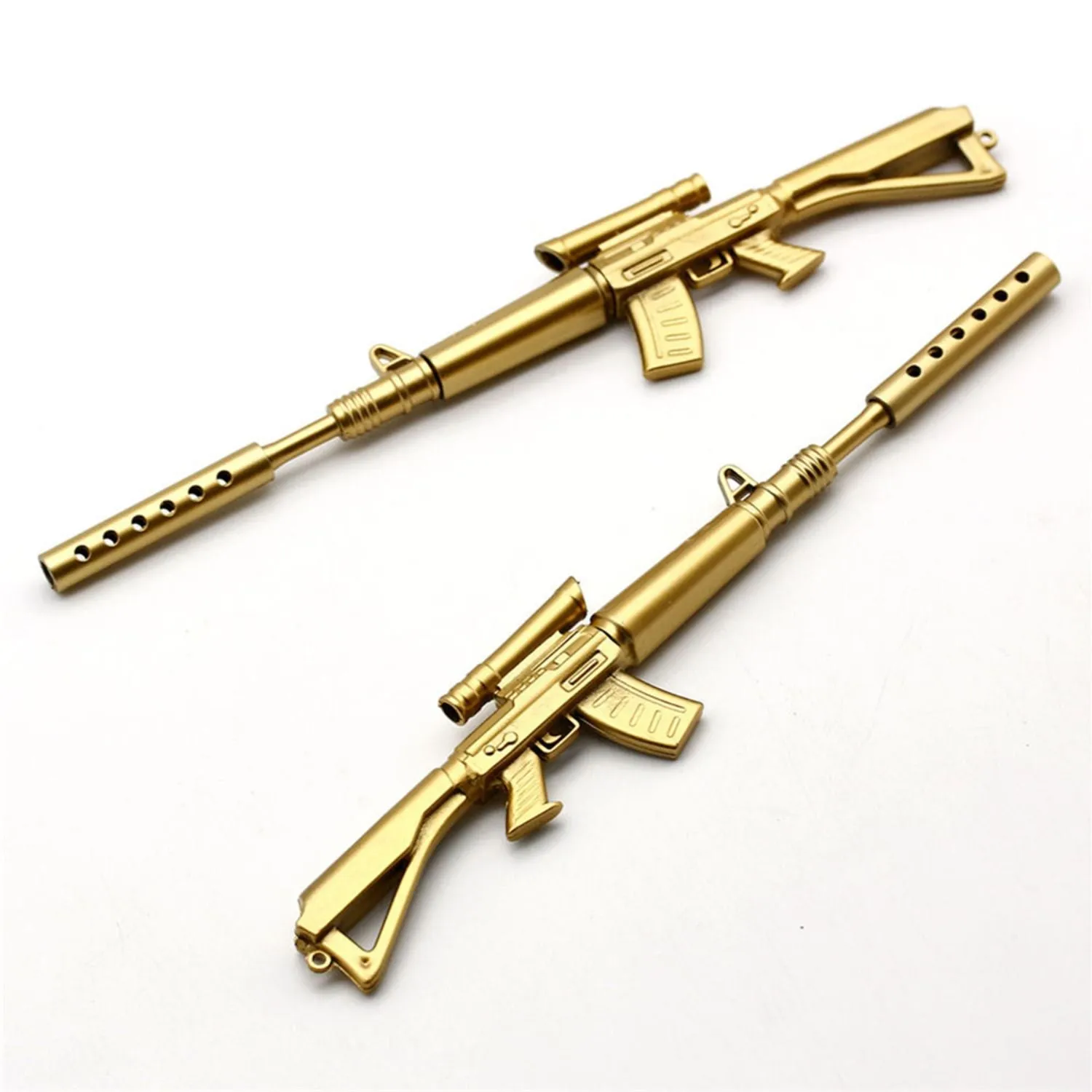 Rifle Gun Pen - Gold