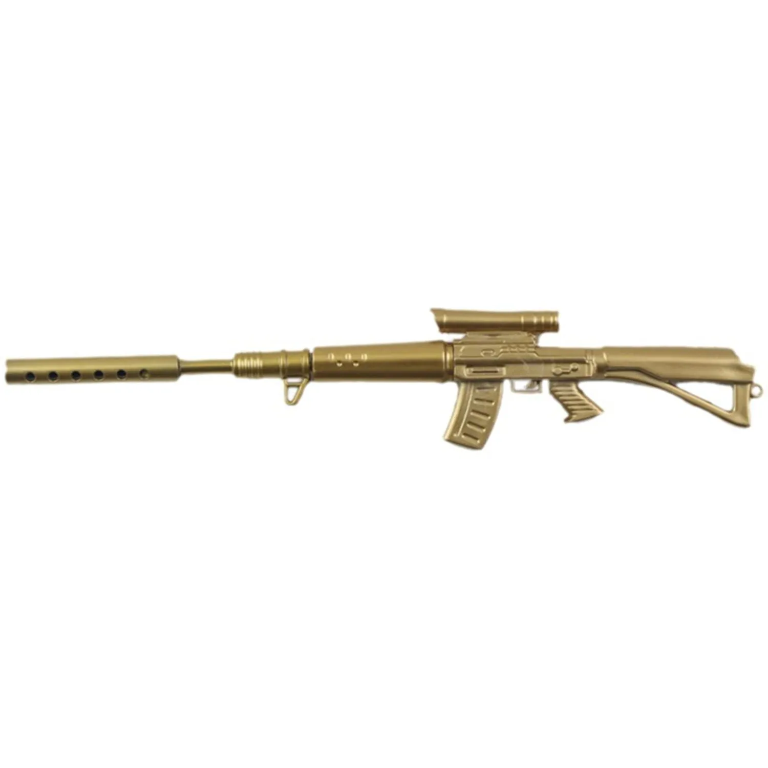 Rifle Gun Pen - Gold