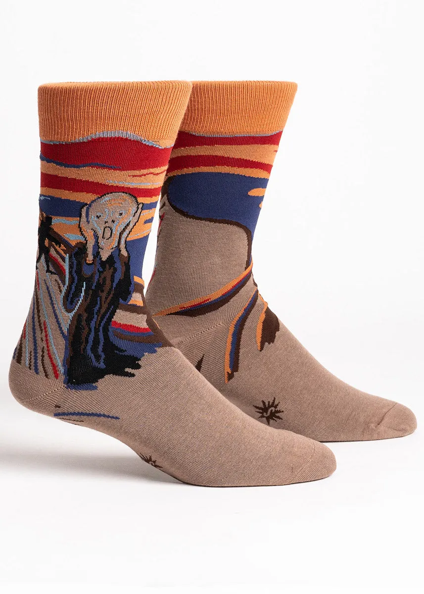 Sasquatch Scream Men's Socks