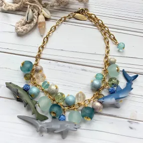 Shark Week Charm Necklace