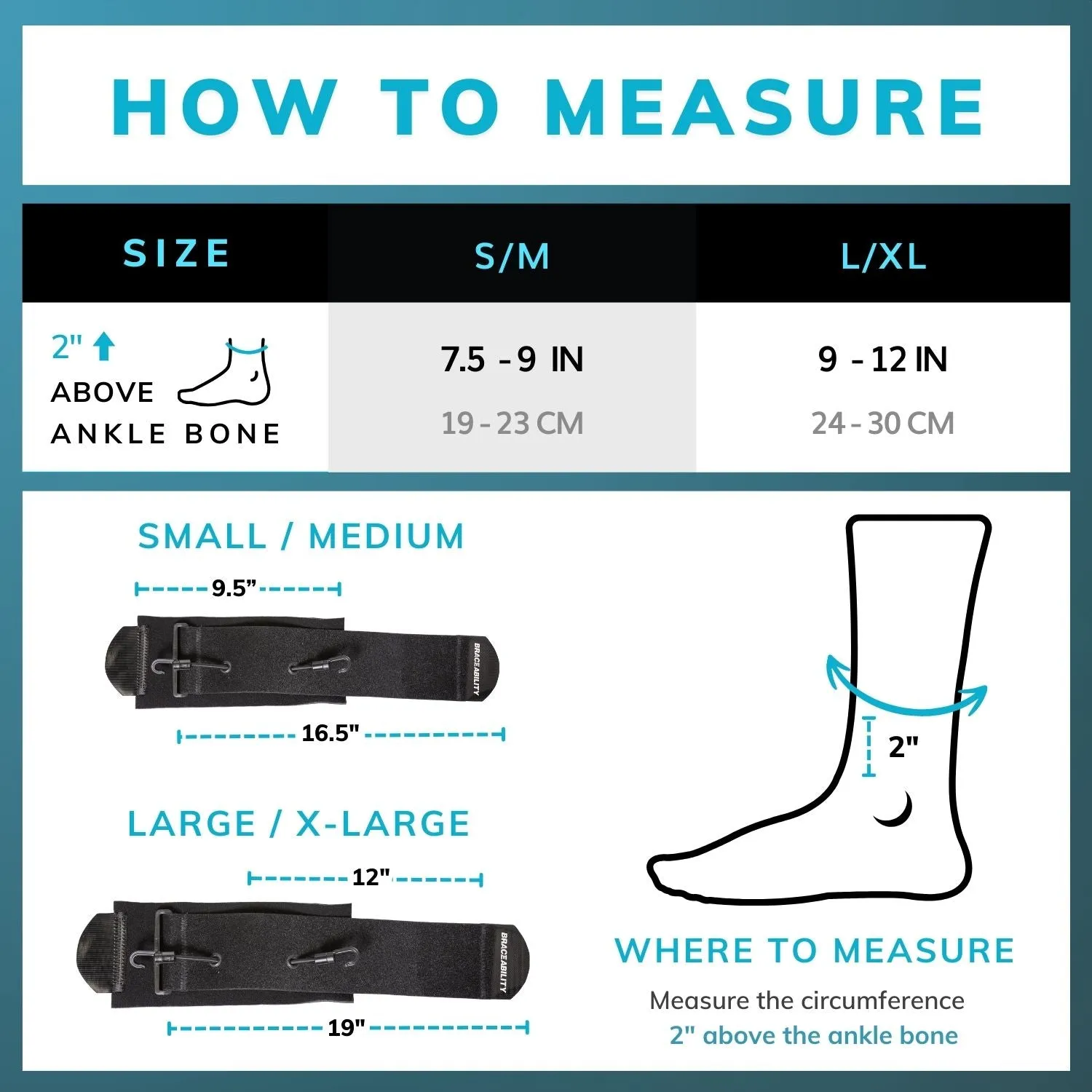 Soft AFO Drop Foot Brace | Shoe Dorsiflexion Assist for Neuropathy or Charcot Marie Tooth Treatment