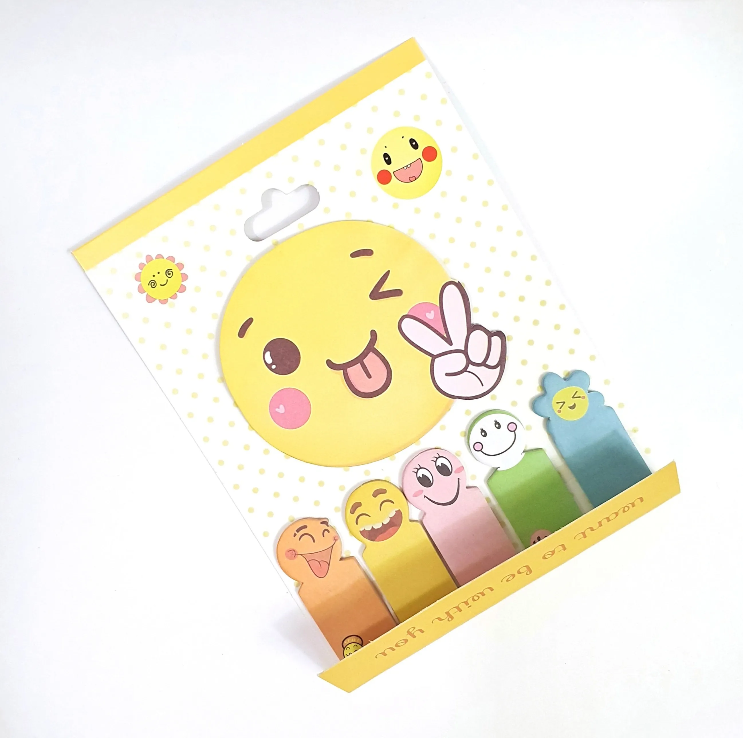 Sticky Notes with Page Markers - Emoji