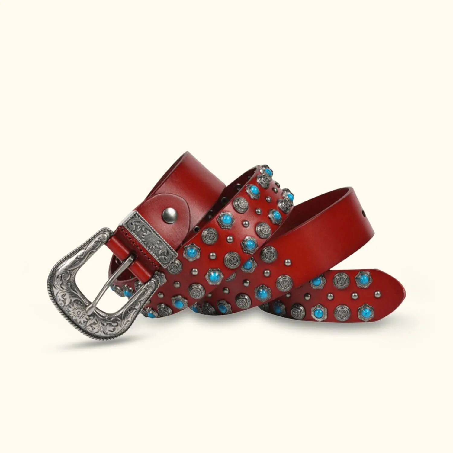 The Rodeo Queen - Luxury Western Turquoise Belt