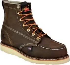 THOROGOOD MEN'S 6" AMERICAN HERITAGE MOC TOE WEDGE BOOT STYLE #T4203