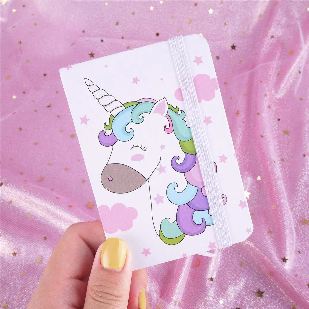 Unicorn A6 Pocket Diary with Band