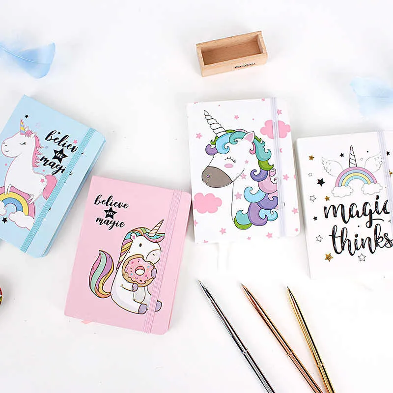 Unicorn A6 Pocket Diary with Band