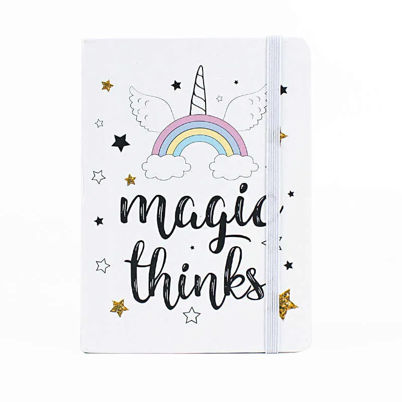 Unicorn A6 Pocket Diary with Band