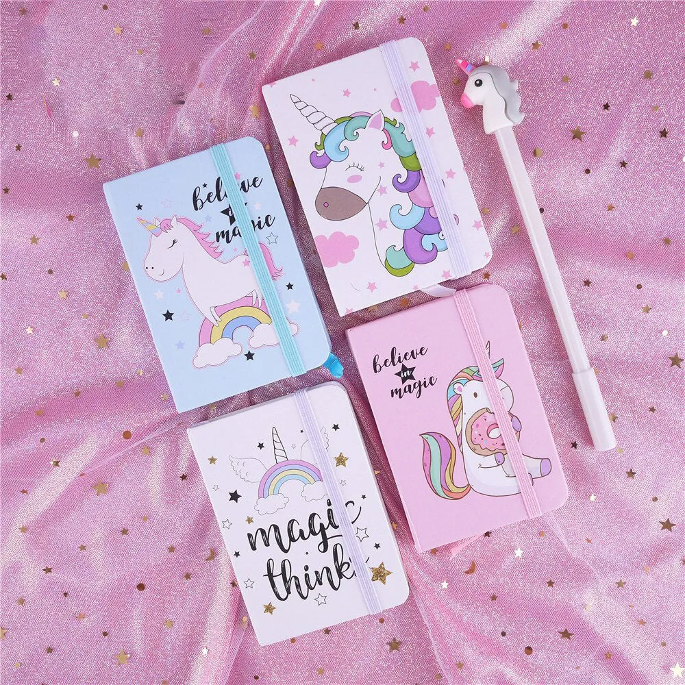 Unicorn A6 Pocket Diary with Band