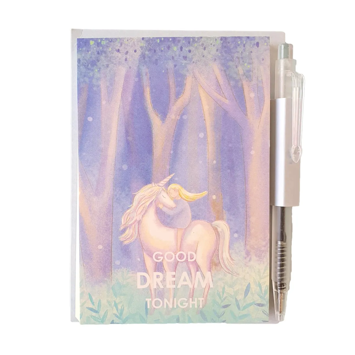 Unicorn Dream Memo Pad with Mini Pen