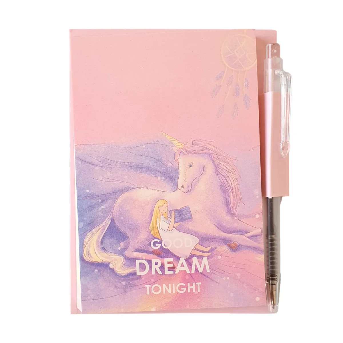 Unicorn Dream Memo Pad with Mini Pen