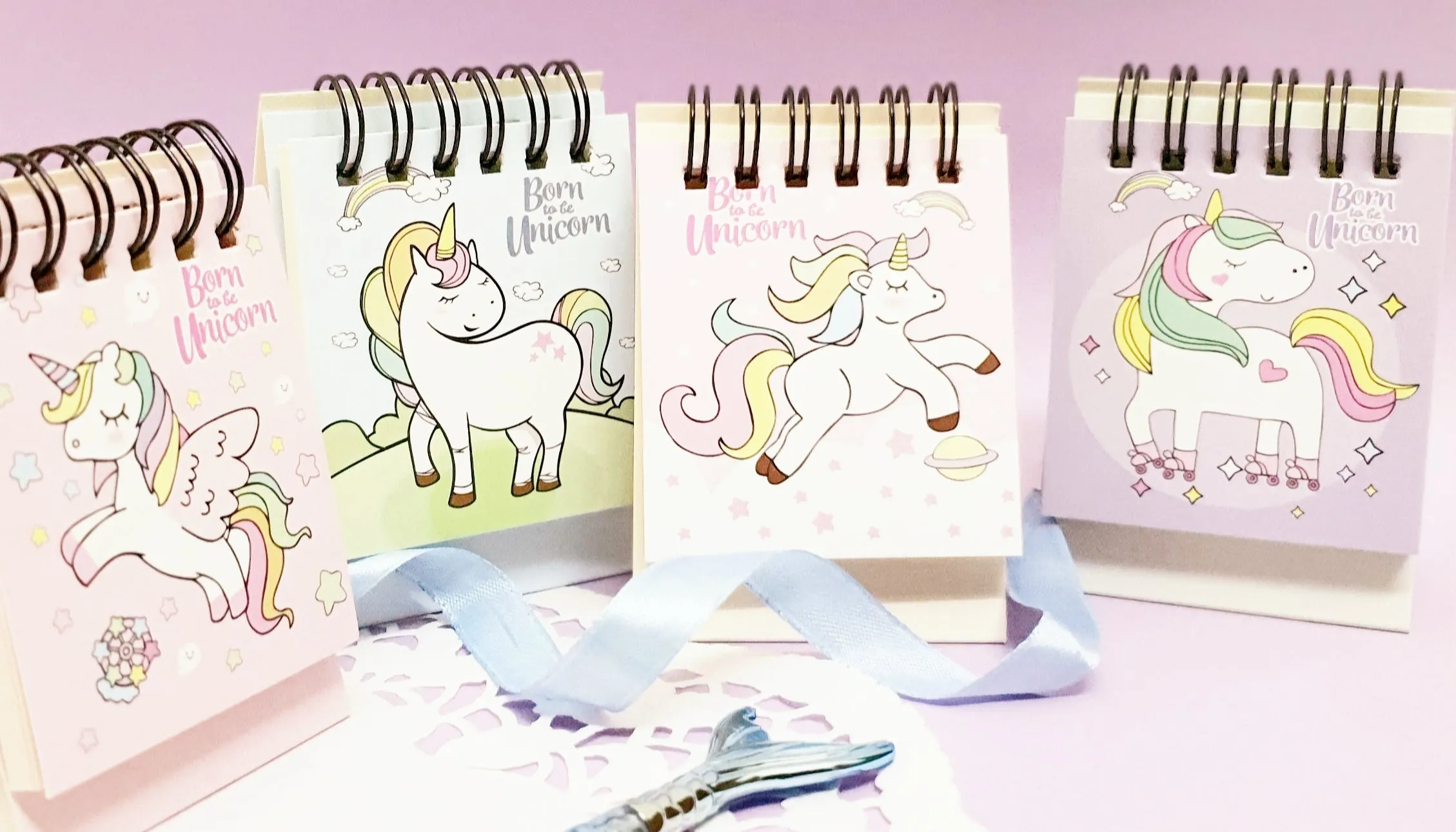 Unicorn Mini Desk Stand Memo Pad